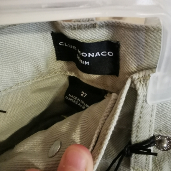 Club manaco relaxing slim crop jeans size 27 bnwt - Picture 5 of 8